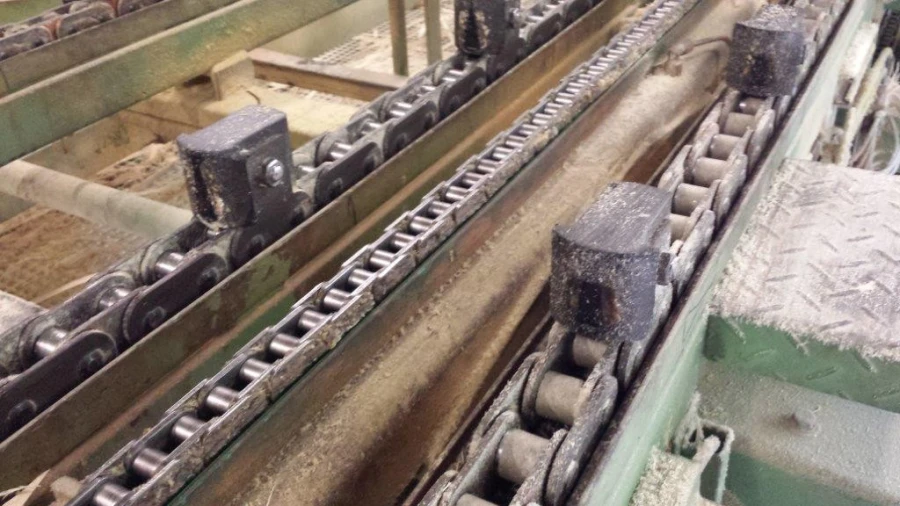 Anlage Buchsenförderkette