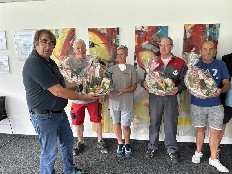 10 Jahre Teil des Teams