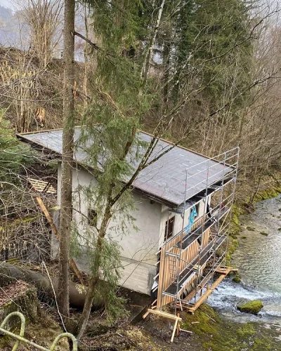 Erneuerung Dach Kraftwerkshaus3