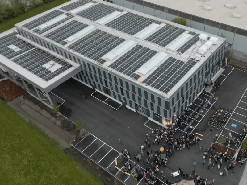 Film zur Halleneinweihung