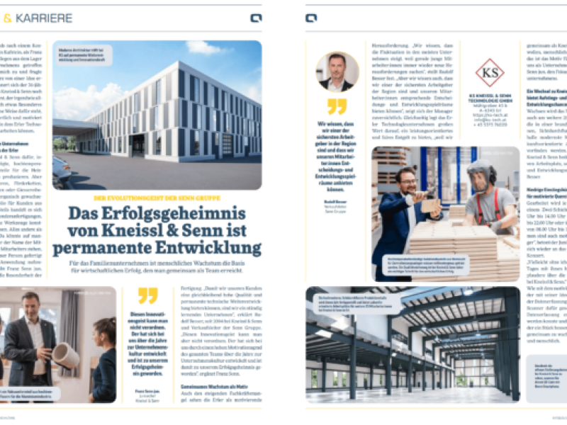 KS in the media: QUER Personal & Karriere