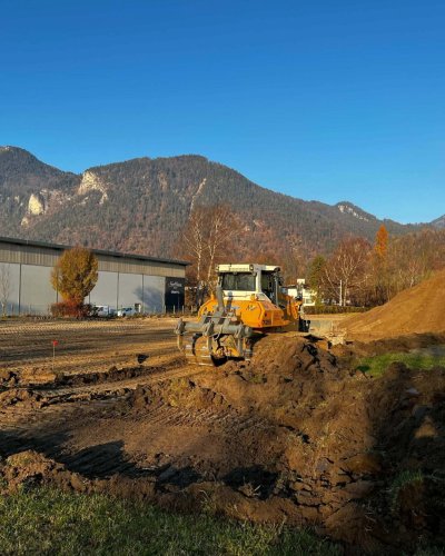 New construction phase III - Soil stabilization