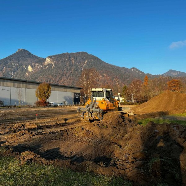 New construction phase III - Soil stabilization