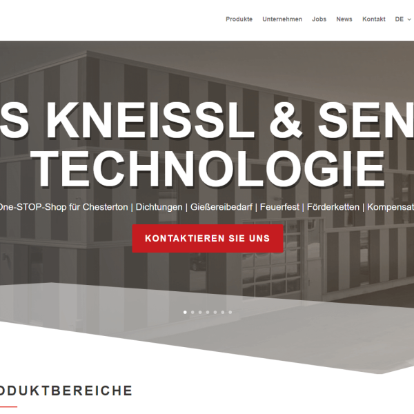 New website design & user experience