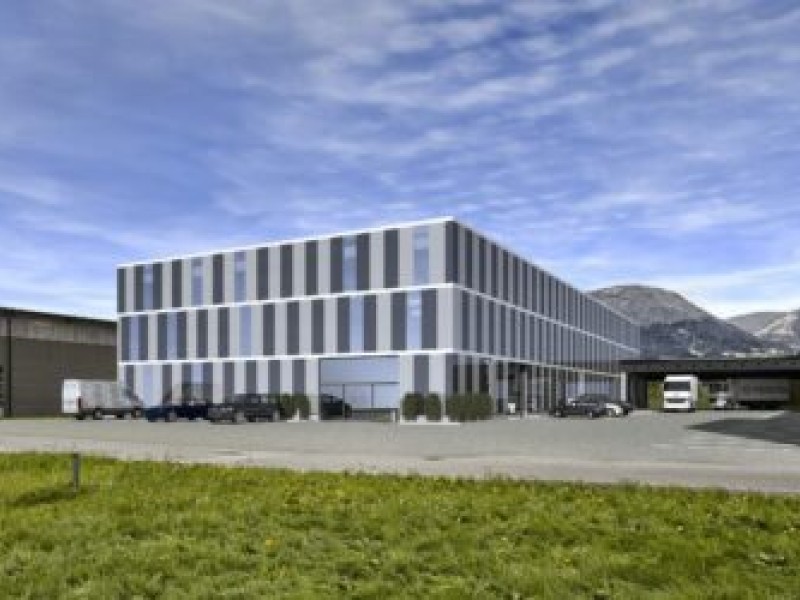 Spatenstich Neubau Lagerhalle