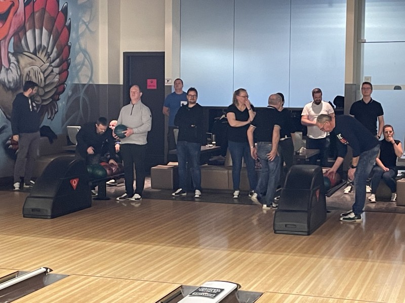 Team-Building & Bowling Fun with the RBS Department!
