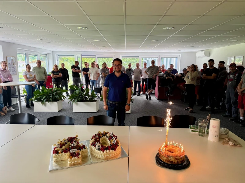 Unser Gesch&auml;ftsf&uuml;hrer Franz Senn jun. ist jetzt 40!