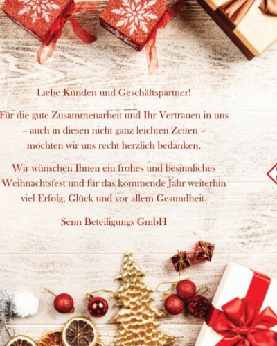 Weihnachtsfeiern 2022