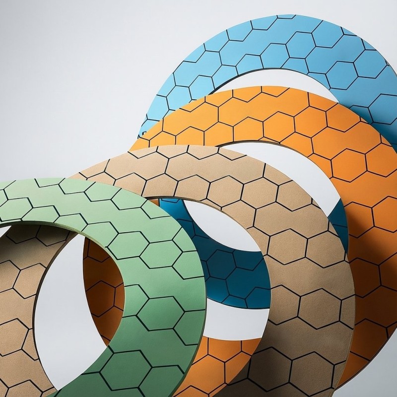 Elastomergebundene Faserstoffdichtungen