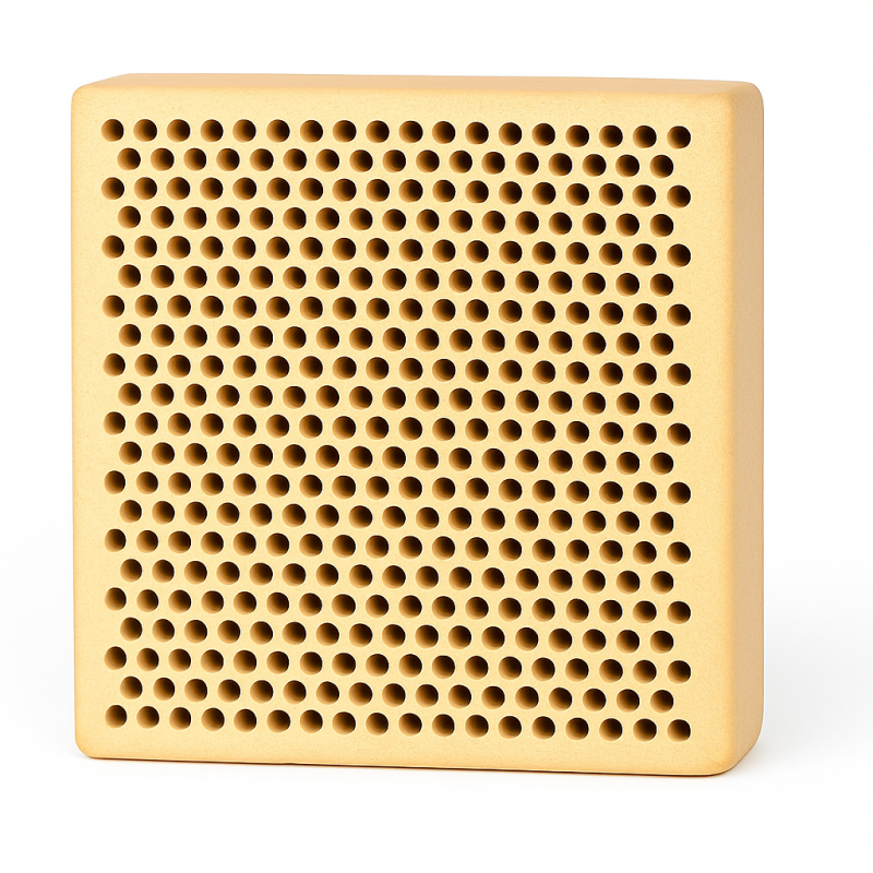 Ceramic round hole filter