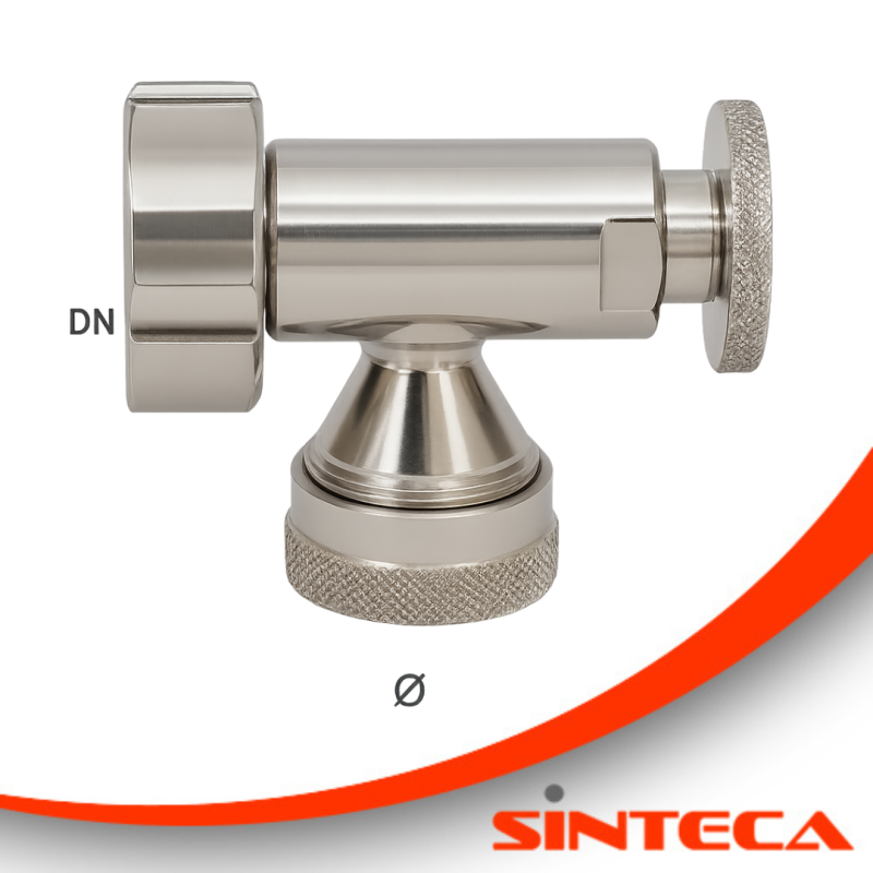 Niveauhahn oben, Milch IG