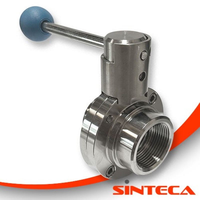 Scheibenventil Gas IG/Wein-S AG mit Kugel-Zug-Dreh-Handhebel