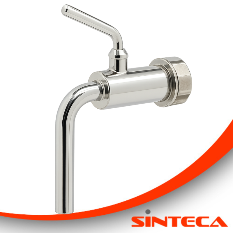 Kosthahn mit Füllstutzen, Milch IG