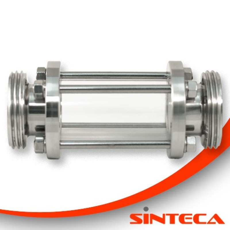 Schauglas mit Milchgewindeanschluss, AG