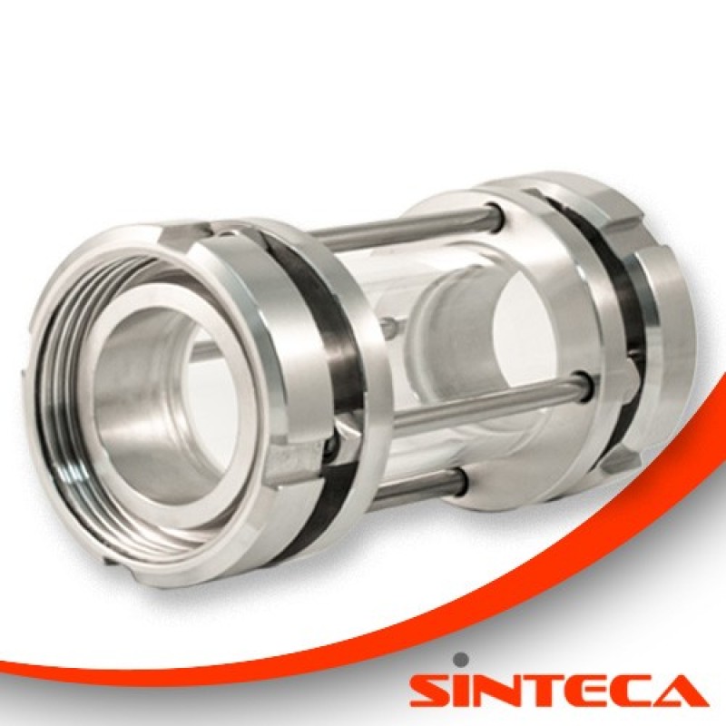 Schauglas mit Milchgewindeanschluss, IG