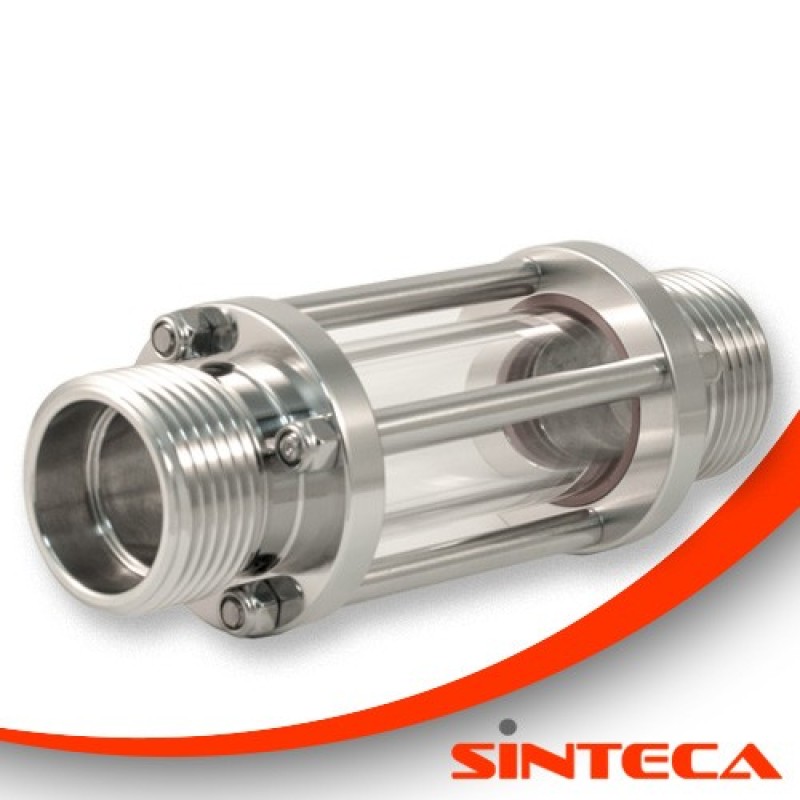 Schauglas mit Wein S Gewindeanschluss, AG