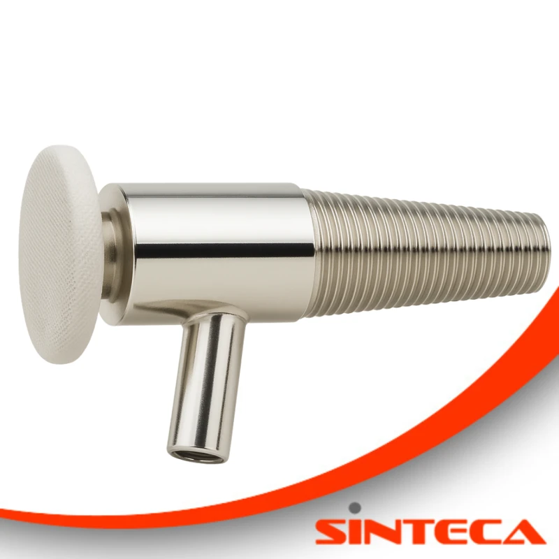 Kosthahn mit Handrad f&uuml;r Holzfass