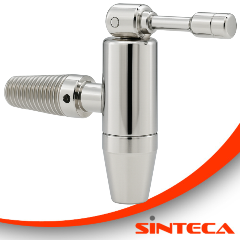 Kosthahn mit Kipphebel für Holzfass