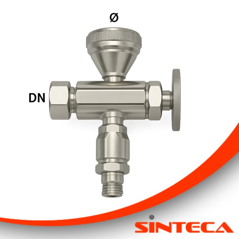 Niveauhahn unten, Schweissstutzen