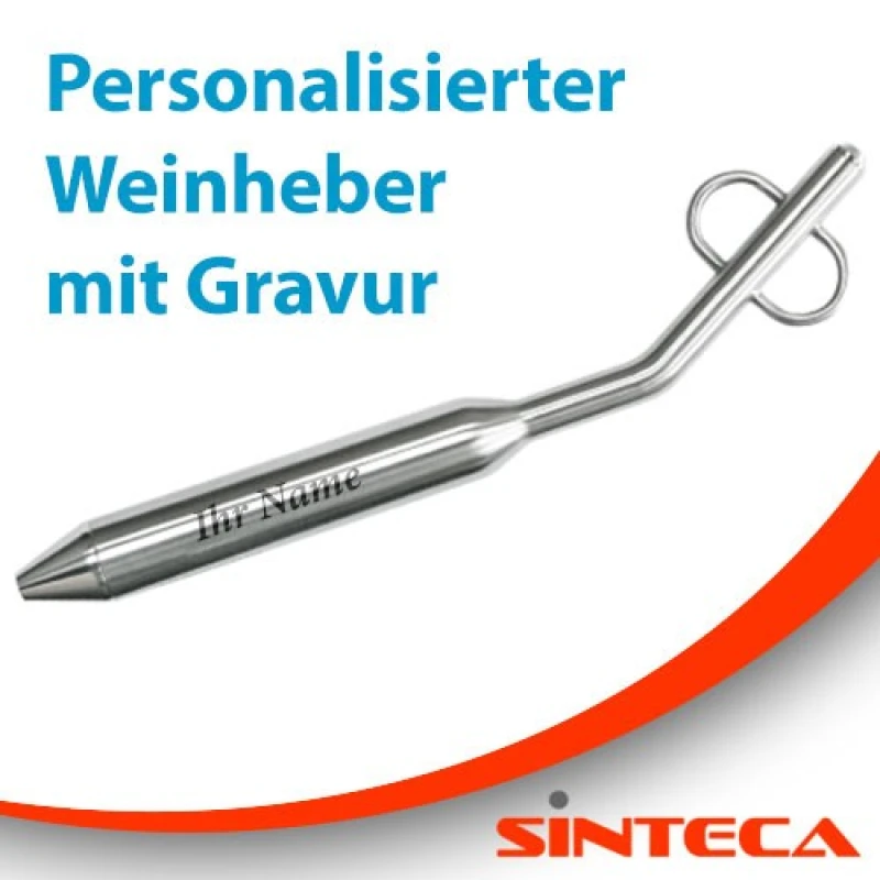 Weinheber mit Gravur