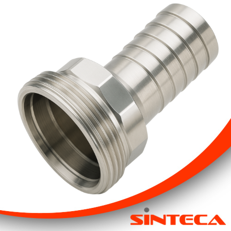 Schlauch-Gewindestutzen, Milch AG - gedreht