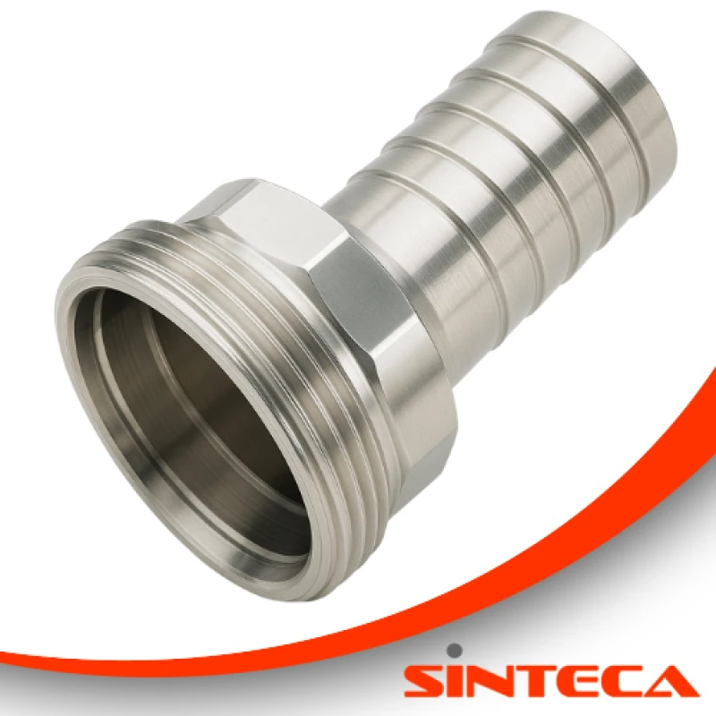 Schlauch-Gewindestutzen, Milch AG - gedreht