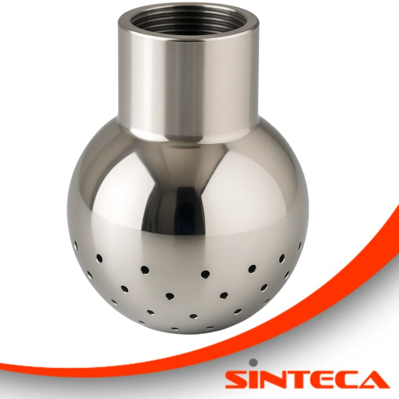 Spr&uuml;hkopf 180&deg; unten gelocht, Gasgewinde IG