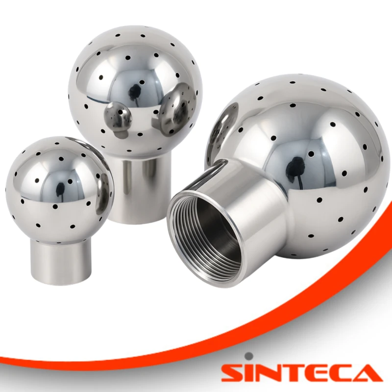 Spr&uuml;hkopf 360&deg; gelocht, Gasgewinde IG