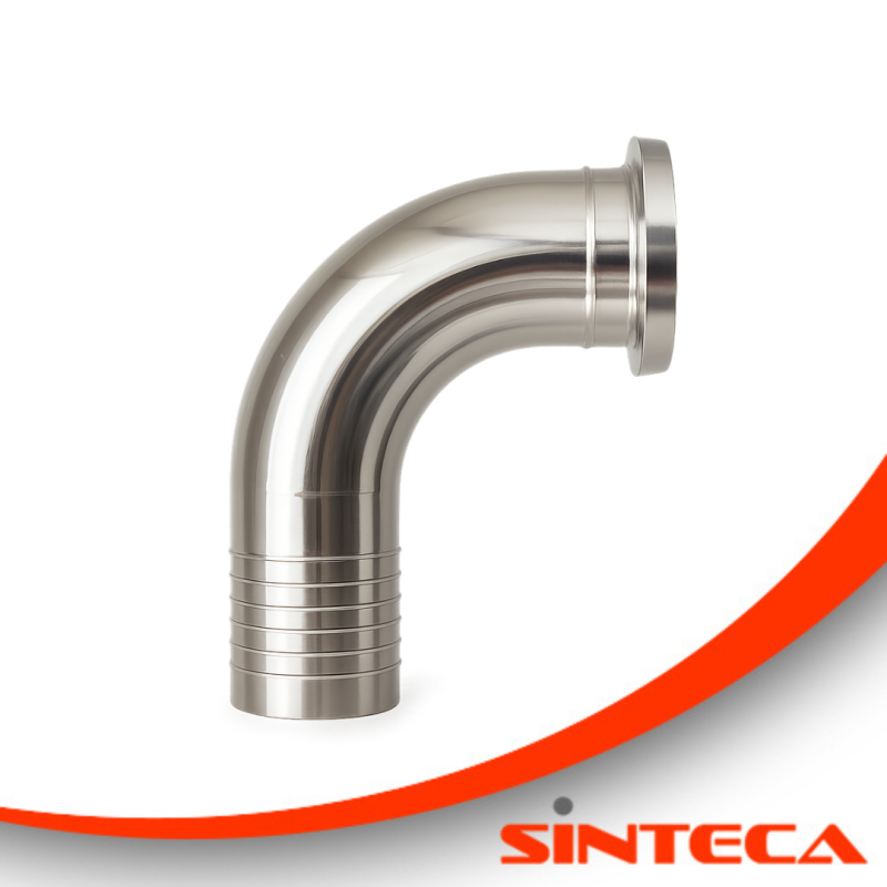 90° Schlauch-Kegelstutzen, Milch