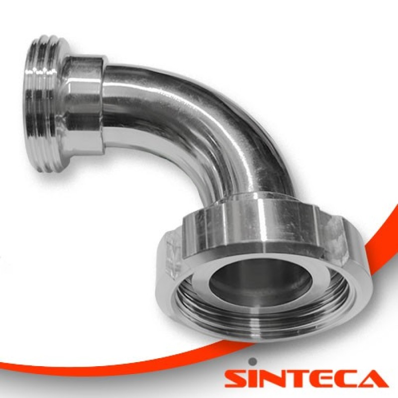 Bogen 90° Milch AG/IG